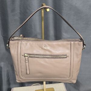 Kate Spade Storybook Beige Leather Shoulder Bag